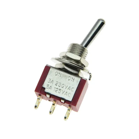 Toggle Switch SPDT 3 leg High Quality On-Off — Power & Components — Back view