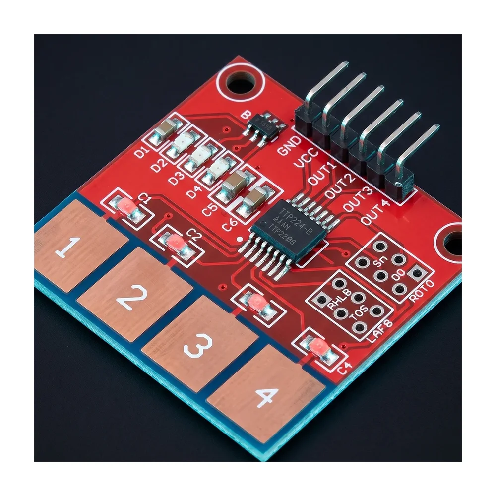 Touch Sensor (4 Channel) — Detail / close-up