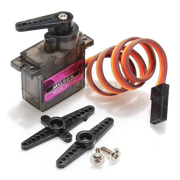 TowerPro Metal Gear MG90S Mini Digital Servo Motor (180° Rotation) — Motors & Actuators