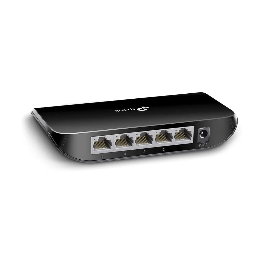 TP-Link TL-SG105 5-Port Gigabit Switch — Detail / close-up