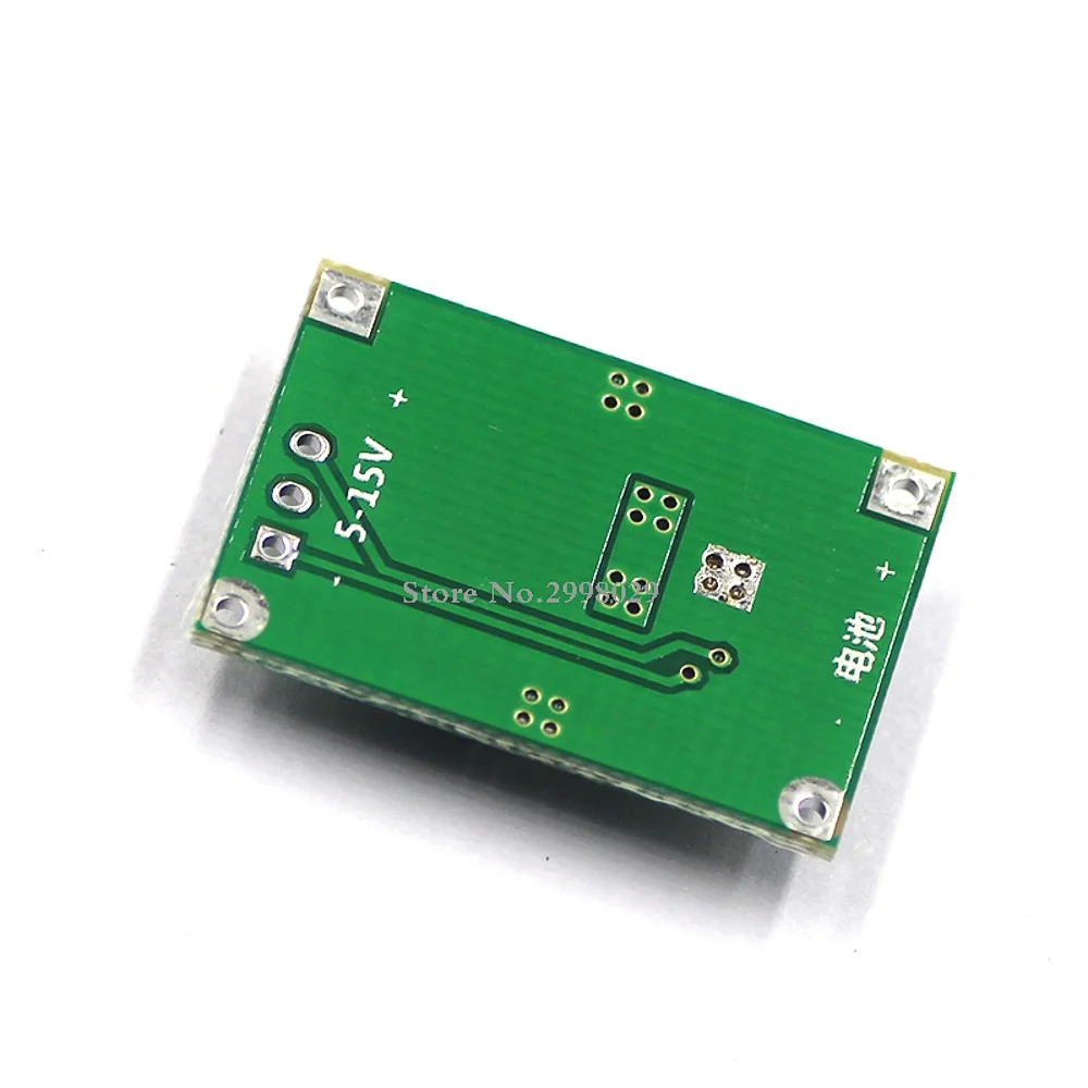 TP5100 4.2v and 8.4v Dual One/Two Battery Protection Board — Power & Components — Back view