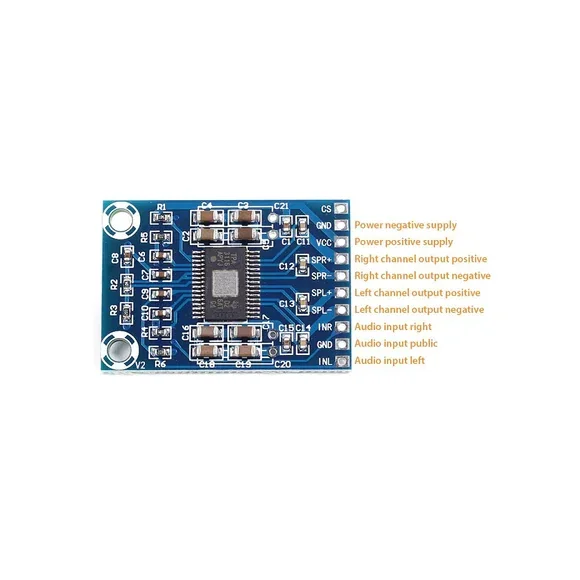 TPA3116D2 50W+50W Dual Channel Mini Digital Amplifier Class D Amplifier — Display & Communication — Detail / close-up