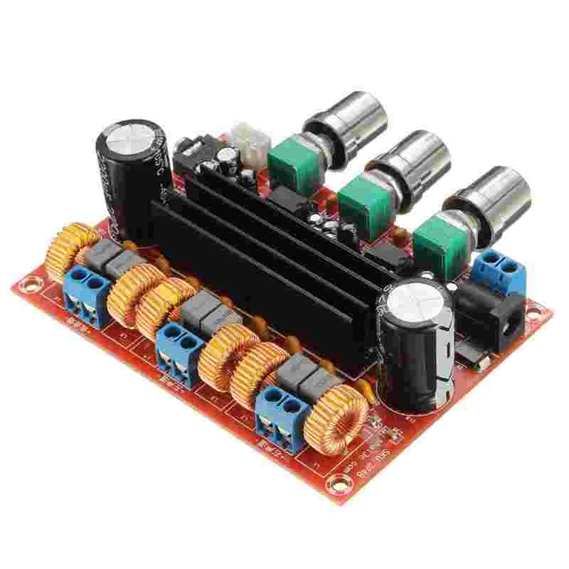 XH-M139 50Wx2+100W 2.1 Channel Digital Subwoofer Amplifier Board 12V-24V — Display & Communication