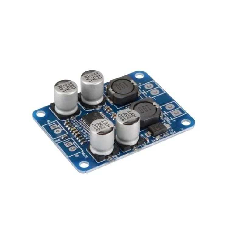 TPA3118 PBTL Mono Digital Amplifier Board 1X30W 12V 24V Power Amplifier Module — Display & Communication — Back view