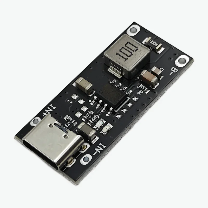 Type-C USB Input High Current 3A Polymer Ternary Lithium Battery Quick Fast Charging Board IP2312 CC/CV Mode 5V To 4.2V — Power & Components — Pinout diagram
