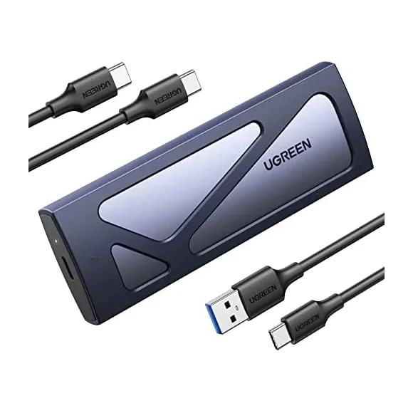 UGREEN NVMe to USB-C Enclosure (10 Gbps) — Cables & Adapters