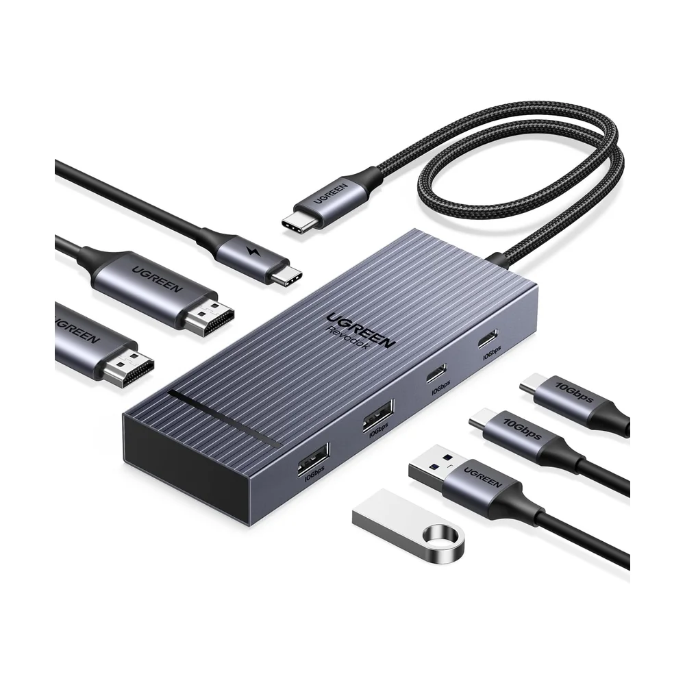 UGREEN Revodok Pro 1112 USB-C Hub — Detail / close-up