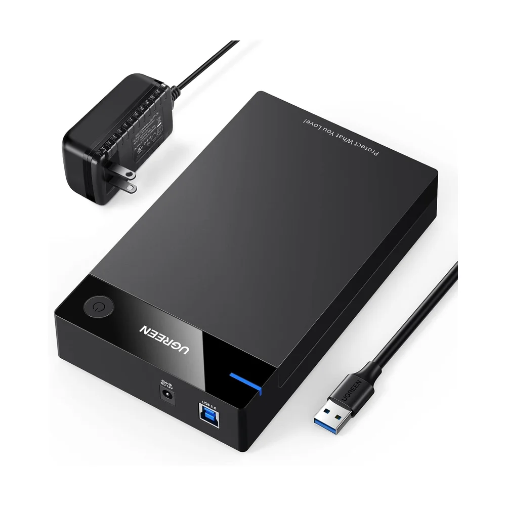 UGREEN 3.5" SATA HDD Enclosure USB 3.0 — Misc