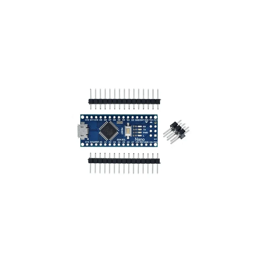 Unsoldered Nano V3.0 ATmega328P 5V 16MHz CH340 Type-C — Microcontrollers — Detail / close-up