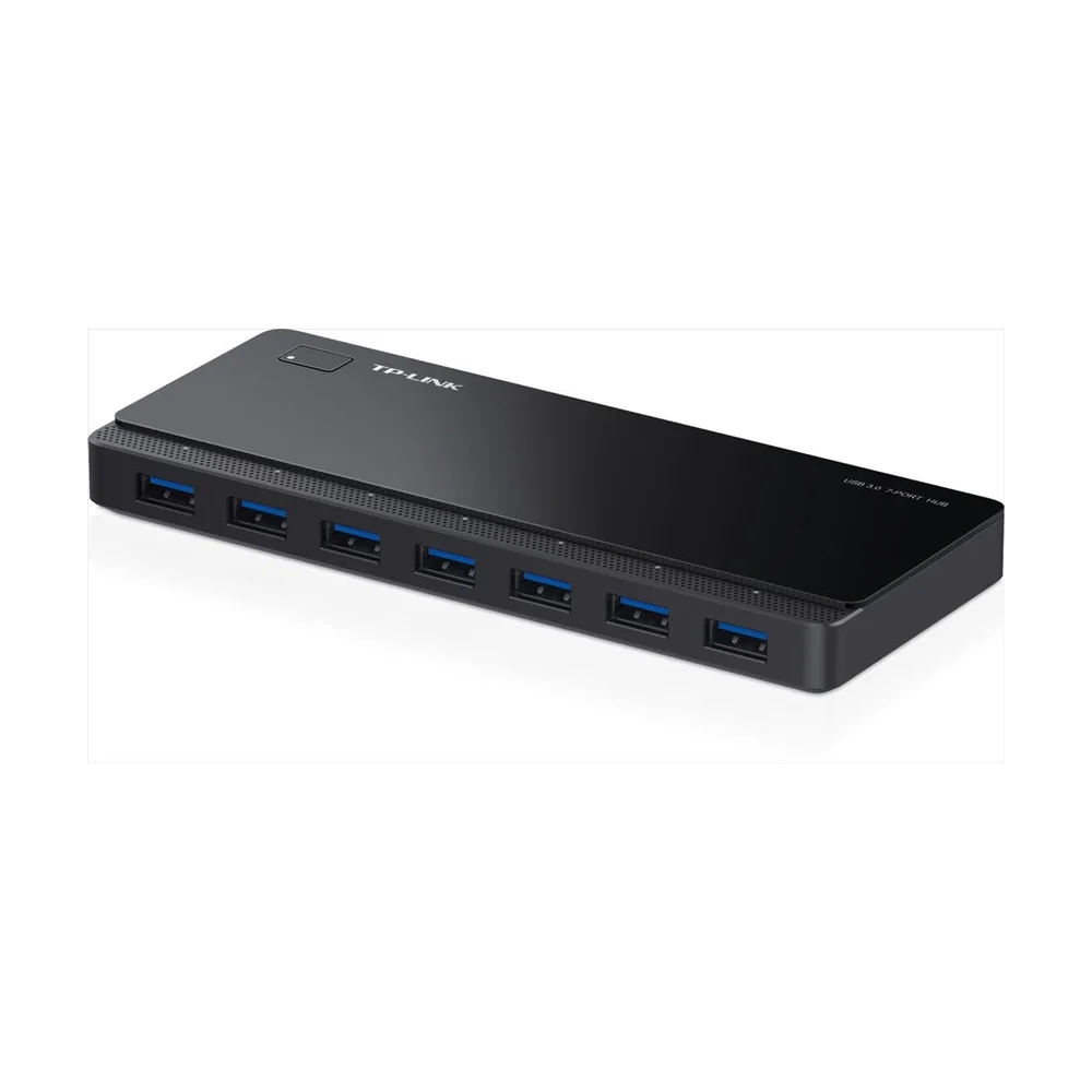 USB 3.0 7-Port Powered Hub — Detail / close-up