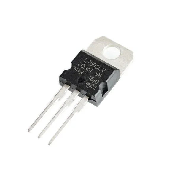 Linear Voltage Regulator 7805 — Power & Components