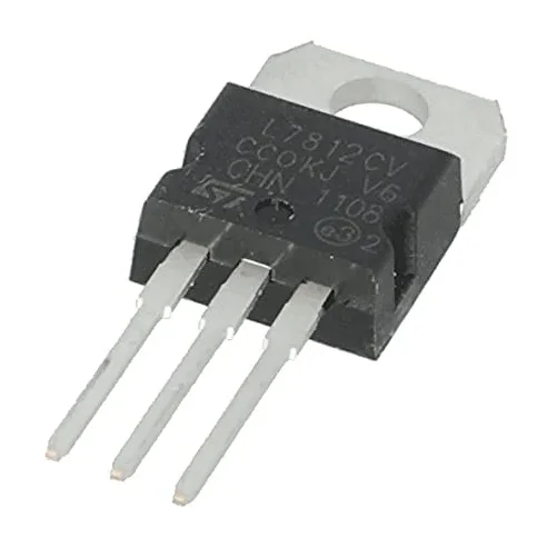 Linear Voltage Regulator 7812 — Power & Components