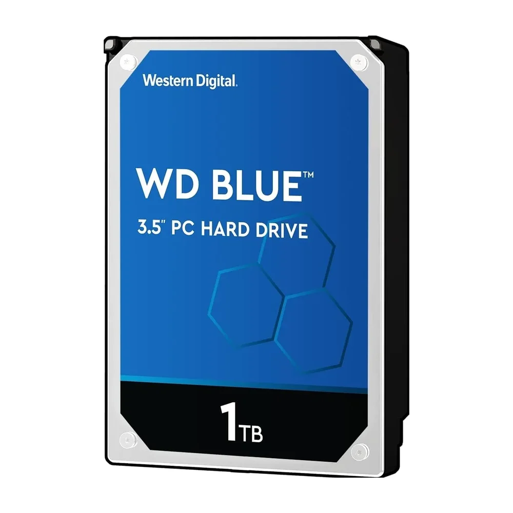 WD Blue 1 TB 7200 RPM HDD — Detail / close-up
