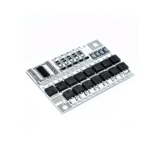 White 3S 100A LiFePO4 Lithium Battery Protection Balance Charging BMS Protection PCB Board — Power & Components — Detail / close-up