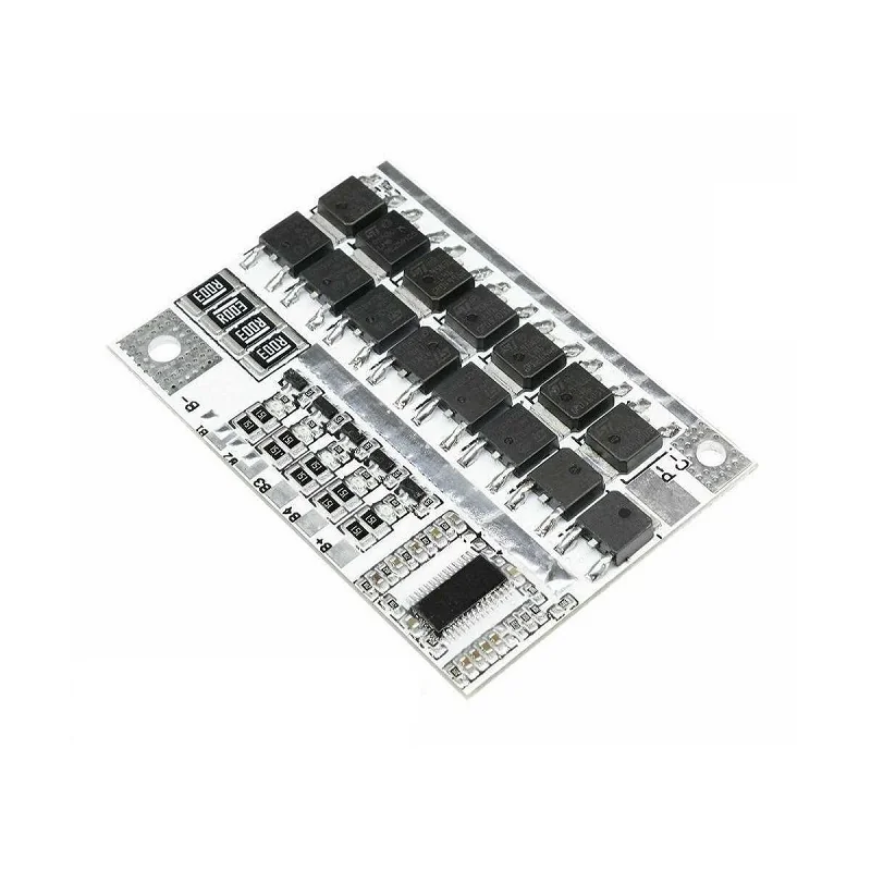 White 3S 100A LiFePO4 Lithium Battery Protection Balance Charging BMS Protection PCB Board — Power & Components — Pinout diagram