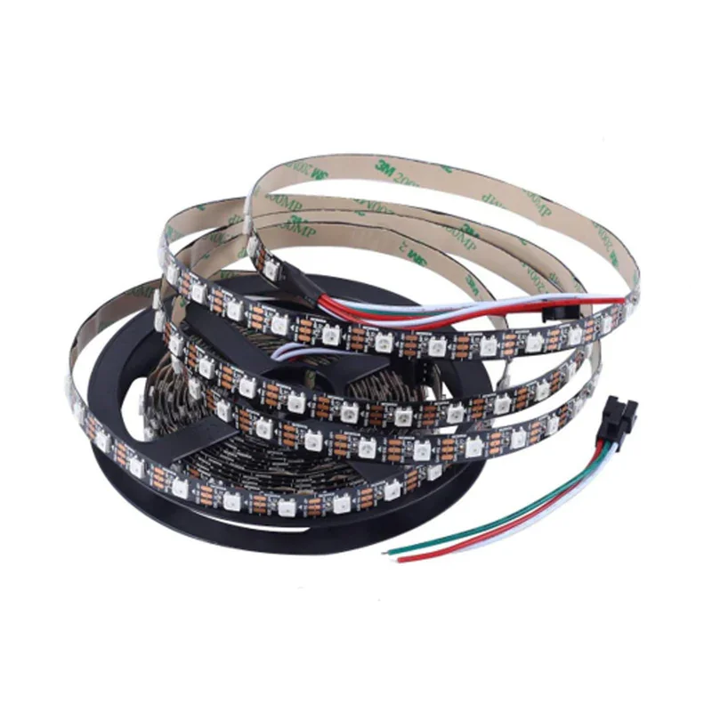 WS2812B 1M 60LED DC 5V Addressable LED Strip Roll Non Waterproof 1 Meter — Power & Components — Detail / close-up