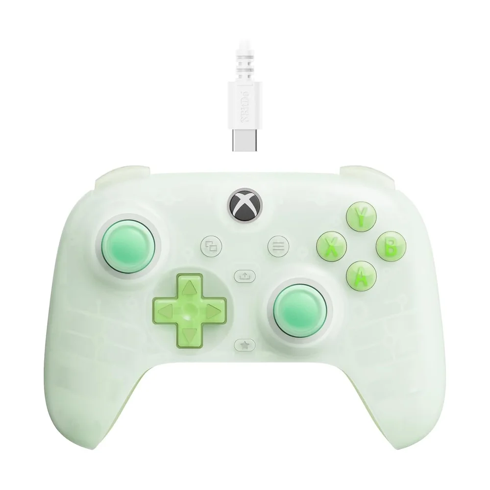 Xbox Wireless Controller (Robot White) — Back view