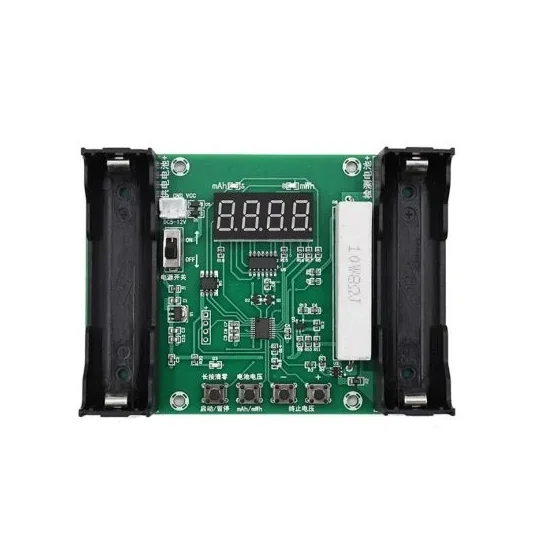 XH-M240 Battery Capacity and Discharge Energy Testing Meter For 18650 Lithium-Ion Battery — Power & Components — Back view