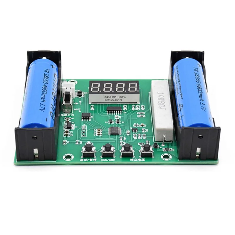 XH-M240 Battery Capacity and Discharge Energy Testing Meter For 18650 Lithium-Ion Battery — Power & Components — Detail / close-up
