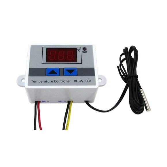 XH-W3001 DC 12V 120W Digital Microcomputer Thermostat Switch — Sensors