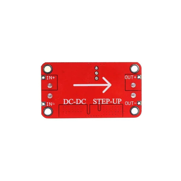 XL6019 DC-DC 5A Adjustable Boost Power Supply Module — Power & Components — Pinout diagram