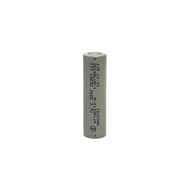 XTT 2600 mAh Lithium Ion cell(NMC) Good Quality — Power & Components — Back view