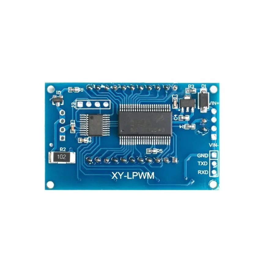 XY-LPWM Signal Generator PWM Pulse Frequency Duty Cycle Adjustable Module LCD Display Module — Power & Components — Detail / close-up