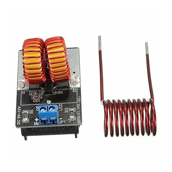 Mini ZVS Induction Heating Board Flyback Driver Heater DIY Cooker+ Ignition Coil — Power & Components — Pinout diagram
